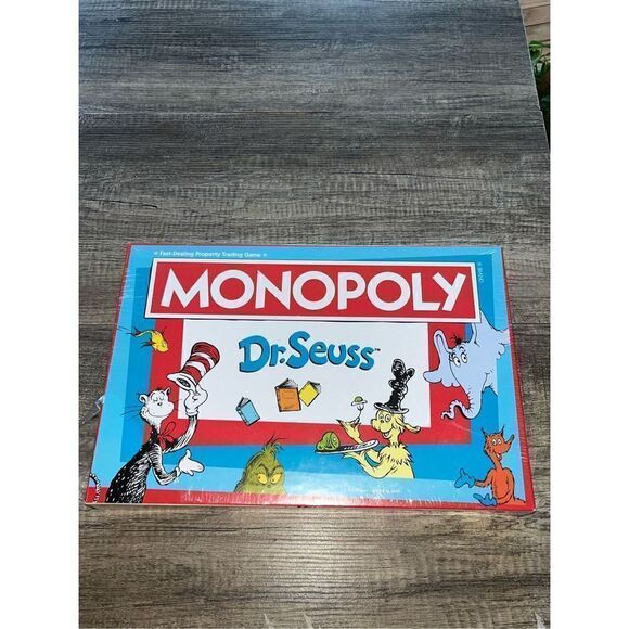 Dr Seuss Monopoly New In Box - Picture 1 of 6